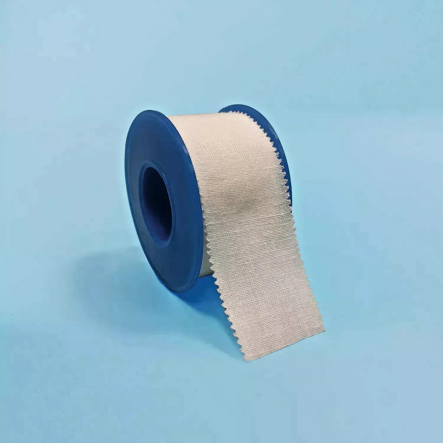 5cm x 5m SENSIplast Adhesive Cotton Fabric Tape Medical Hypoallergenic Elastic Spooled  thumbnail 2