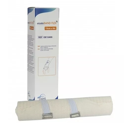10cm x 5m Conforming Stretch Elastic Bandage Reusable First Aid BOX PACKAGING 8, 10, 12, 15cm x 4m, 5m